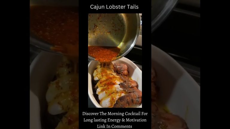 Cajun Lobster Tails  || #shorts || #ytshorts  || #recipe