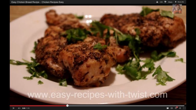 Easy Chicken Breast Recipe –  Chicken Recipes Easy