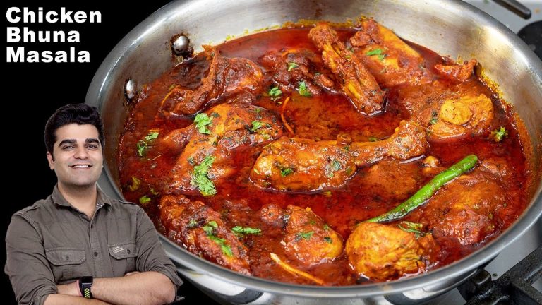 न मेहनत न झंझट मसालेदार टेस्टी चिकन भुना मसाला | Spicy Chicken Bhuna Masala |Spicy Chicken recipe