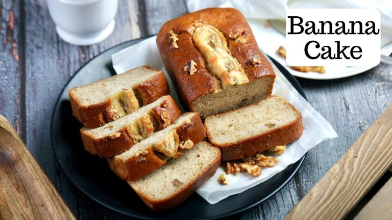 बनाना ब्रेड | Banana Cake Recipe | No Oven No Egg Bread | Eggless Banana Cake | Kunal Kapur Dessert
