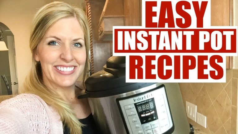 3 Easy Instant Pot Recipes! Perfect for Beginners! Ham, Ground Turkey, and Pork