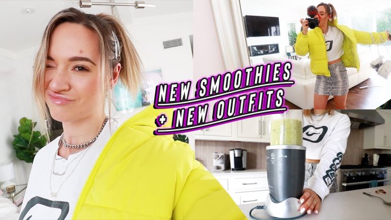 healthy smoothie recipe for weight loss + new outfits i'm loving!!