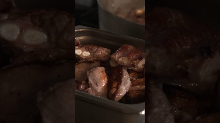 How to Make Sinigang (Pork and Vegetable Soup) #Shorts