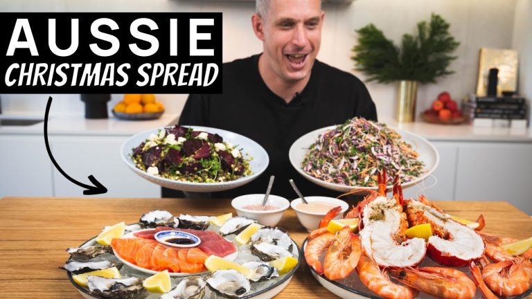 Aussie Seafood Platter and Salads To Impress Your Christmas Guests!