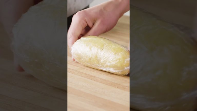 Easy Fresh Pasta Without a Machine #Shorts