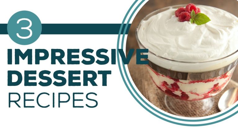 Full Episode Fridays: Sweet Endings – 3 Impressive Dessert Recipes