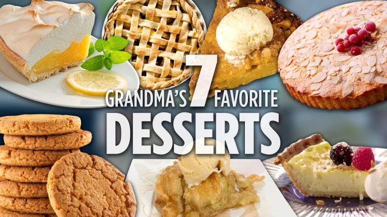 How to Make Grandma's 7 Favorite Desserts | Dessert Recipes | Allrecipes.com