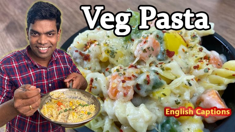 Veg Pasta Recipe In Tamil | How To Make White Sauce Pasta | CDK #250 | Chef Deena's Kitchen