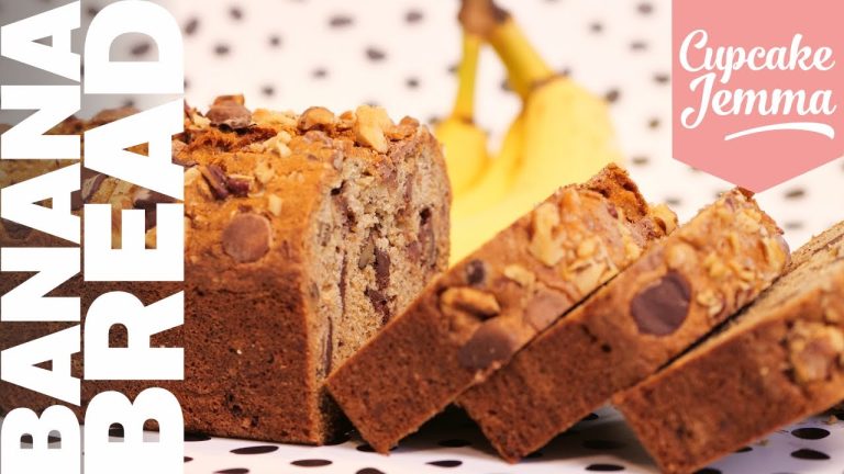 Best Ever Banana Bread Recipe | Cupcake Jemma Channel