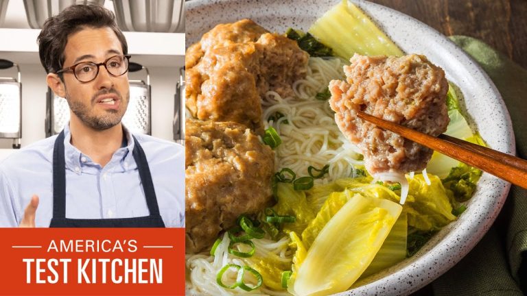 How to Make Lion’s Head Meatballs (Shīzi Tóu)