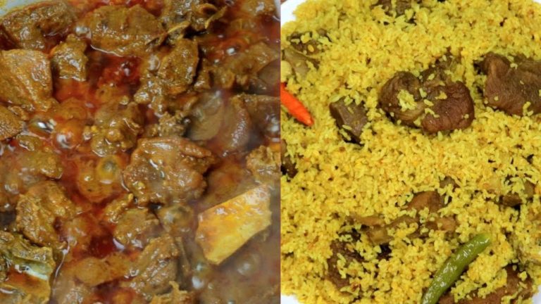 লোভ সামলানো কঠিন হবে যদি একবার এই রেসিপি দেখেন | Delicious Beef Vuna Khichuri Recipe By The Rosui