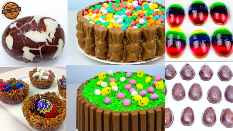 My Top 6 Chocolate Easter Dessert Recipes from Bunny Cakes to Chocolate Eggs