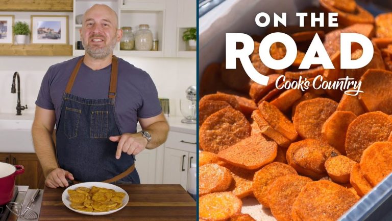 Cinnamon-Sugar Fried Sweet Potatoes from Cajun Country | On The Road with Bryan Roof