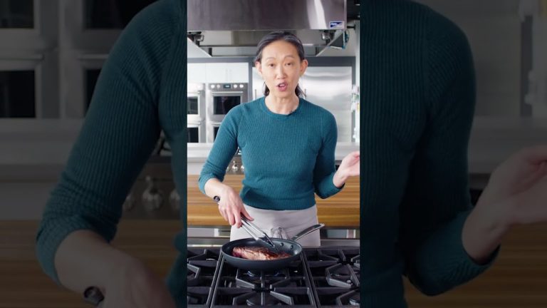 Taking the Temperature of Steak #Shorts