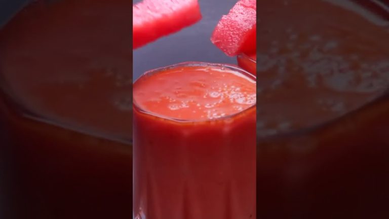 Watermelon Smoothie Recipe #shorts