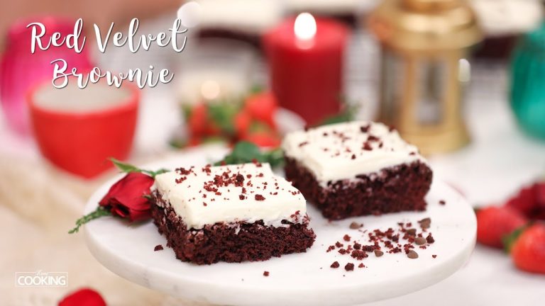 Red Velvet Brownies | Easy Dessert Recipes