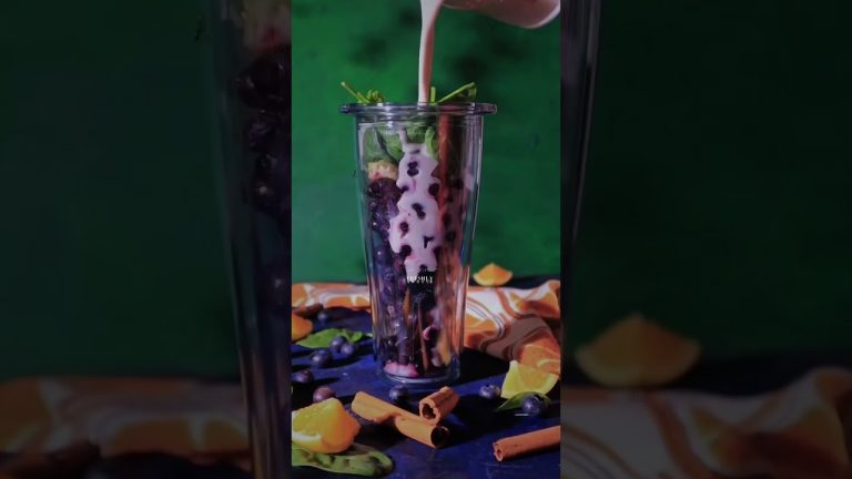 Breakfast smoothie recipe #healthyrecipes #shorts #shortsmaschallenge