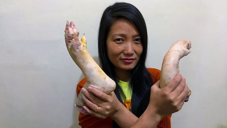 Pork Leg Recipe | Pork Leg Made in Naga Style