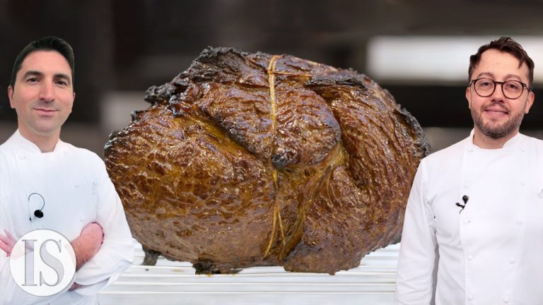 Il Roast Beef in un due stelle Michelin italiano con Alessandro Negrini e Fabio Pisani