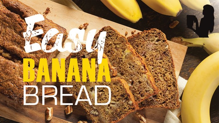 Healthy Banana Bread Recipe in a Vitamix or Blendtec