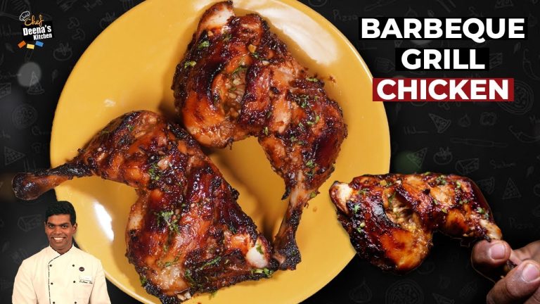 Diwali Special BBQ Chicken Recipe In Oven | Grill Chicken | CDK 1029 | Chef Deena's Kitchen