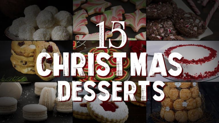 15 Christmas Desserts – Christmas Sweets Recipes