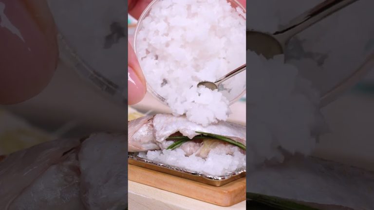 Satisfying Miniature Baked Fish Recipe #yumupminiature