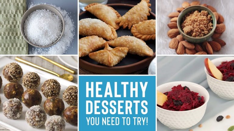 Healthy Vegetarian Desserts For Beginners| Easy Indian Dessert Recipes