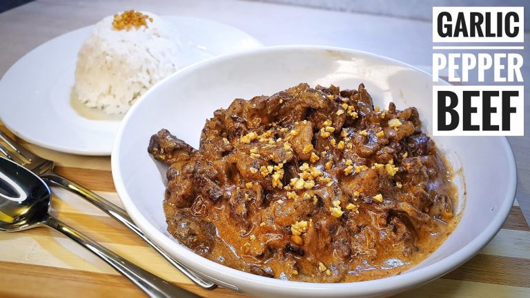 Garlic Pepper Beef | Super Easy | Super Simple