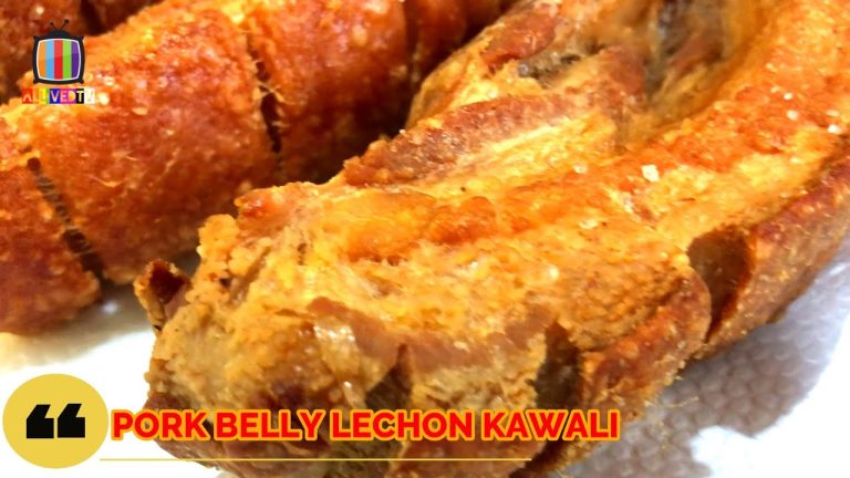 Pork Belly Lechon Kawali a very easy to cook kawaling pinoy recipe