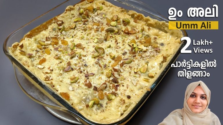 ഉം അലി കഴിച്ചിട്ടുണ്ടോ? വേറെ ലെവൽ ടേസ്റ്റി | Umm Ali Recipe | Dessert Recipes | Nidhashas Kitchen