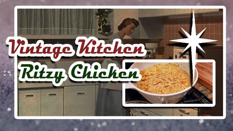 Vintage Kitchen – Ritzy Chicken Recipe using CorningWare RangeTopper