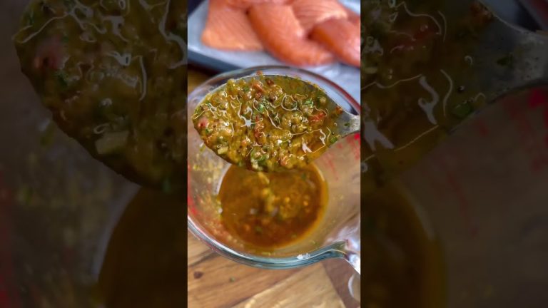 jerk salmon braid recipe #shorts