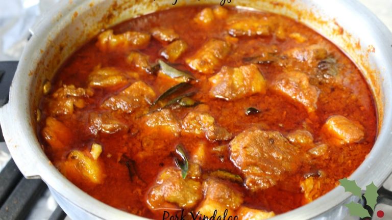 Quick and easy Pork vindaloo – Kochi style l Pressure cooker recipe