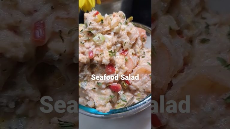 THE ULTIMATE SEAFOOD SALAD RECIPE