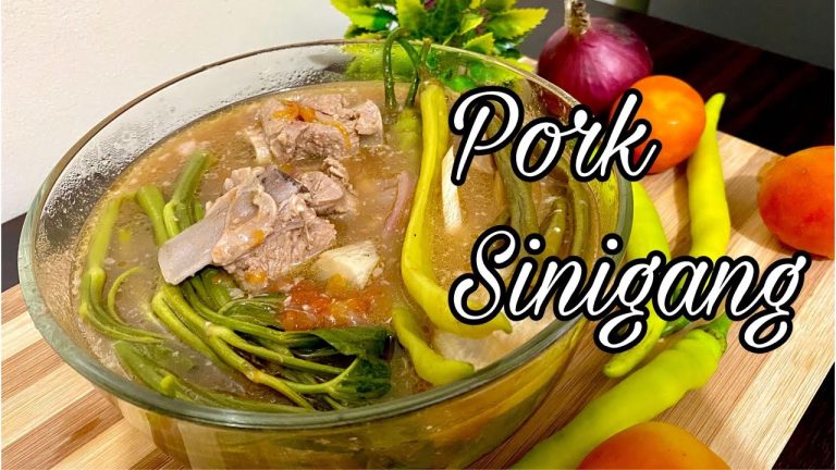 How to cook Sinigang na Baboy || Traditional Pork Sinigang || Simple and Easy cooking