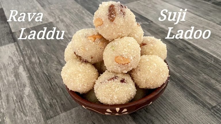 Rava Laddu Recipe | Suji Ladoo | Dessert Recipes