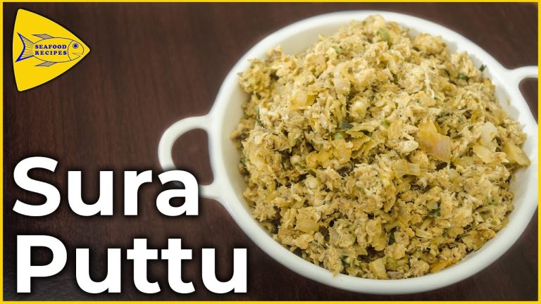Sura Puttu Recipe | Shark Fish Scramble | How to make Sura Puttu @Seafood Recipes By Bayman