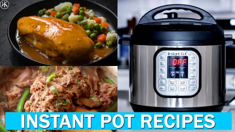 6 AMAZING Instant Pot Recipes you MUST TRY!  (Chicken & Beef Recipes)