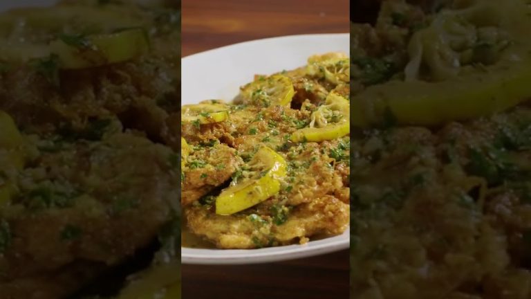 How To Make Chicken Francese #Shorts