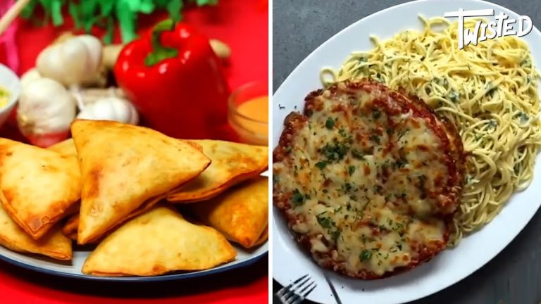 Traditional Chicken Recipes With A Twist | Twisted | Giant Chicken Parm!