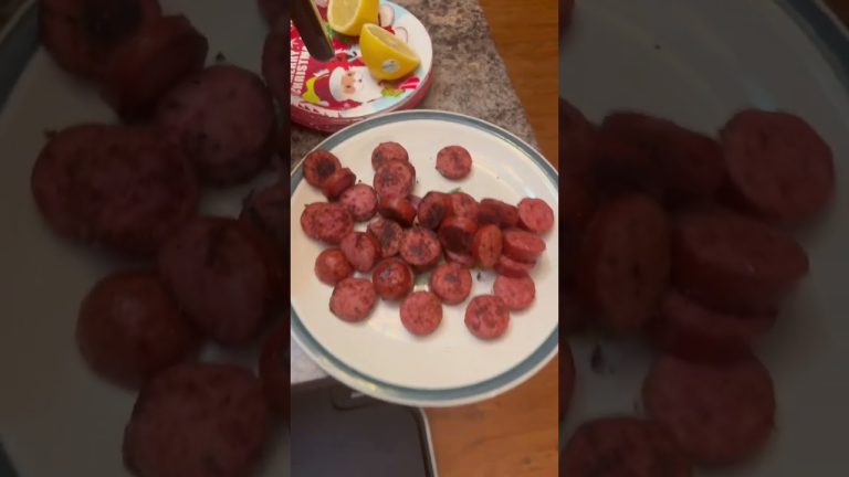 Shrimp 🍤 and sausage #seafood #food