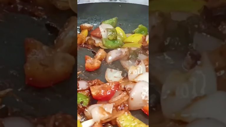 Chilli Paneer recipe|paneer recipe #paneer #chillipaneer #shorts