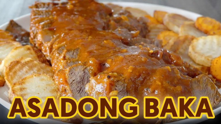 Masarap at Malinamnam na Asadong Baka | Easy Beef Stew Recipe