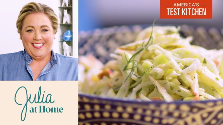 How to Make Apple and Fennel Bistro Slaw | Julia at Home