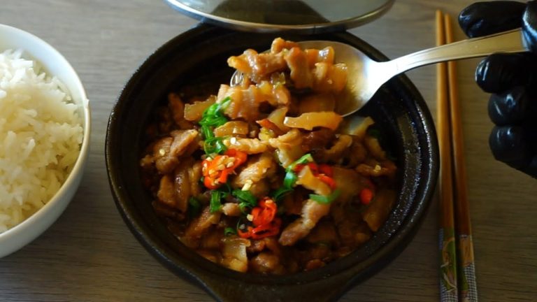 Porc caramel traditionnel | caramelized pork recipe (pork belly | kho quet | 365 recipe cooking