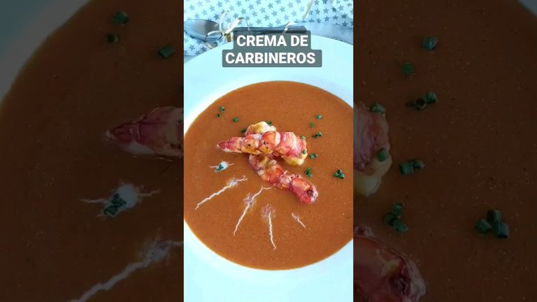 👌 CREMA DE CARBINEROS #recipes #food #recetas #foodie #comida