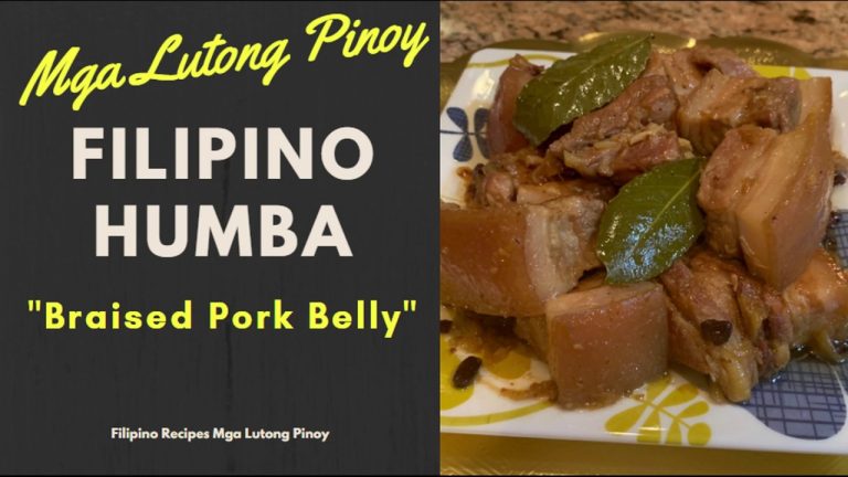 How to Cook Pork Humba Bisaya Pinoy Recipe | How to Cook Braised Pork Belly Filipino Cooking Recipe