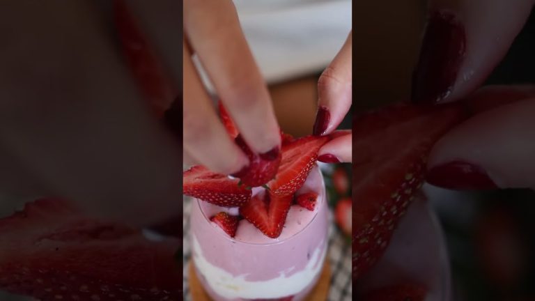 Strawberry Smoothie for Weight Loss #shorts