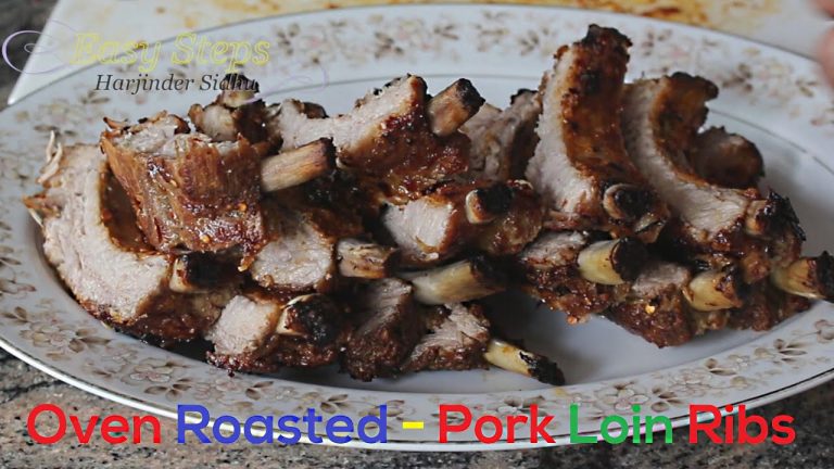 FAST RECIPE How To Cook Oven Roasted Pork Loin Ribs | Juicy Tender Pork Loin Ribs Recipe